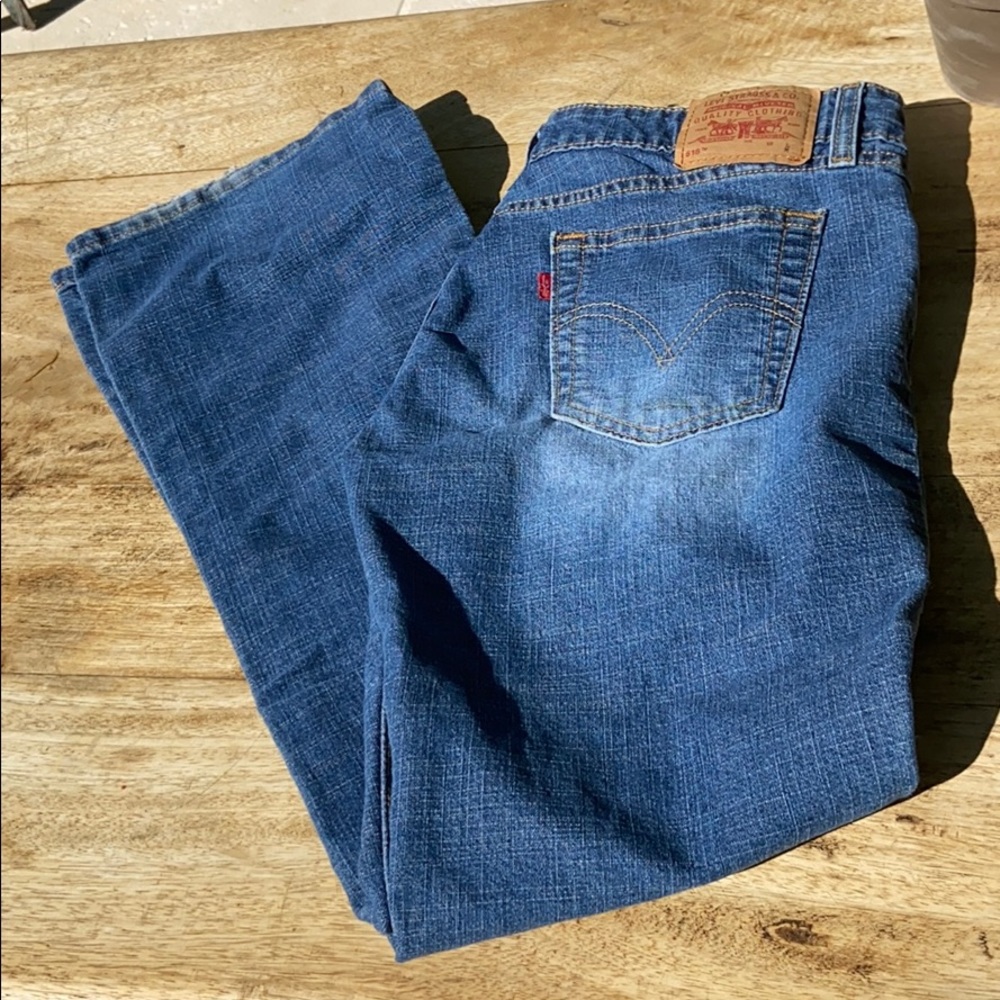 Levi’s Superlow stretch boot cut jeans